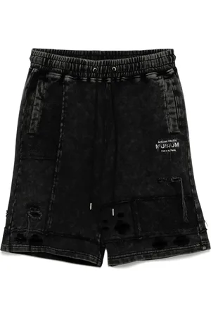 Musium Div. Joggingshorts im Distressed-Look
