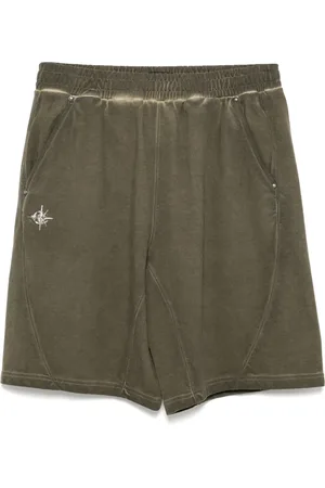 FIVE CM Shorts mit Logo-Nieten