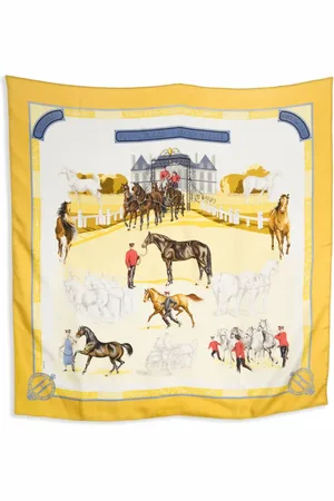 Hermès 1989 x Hubert de Watrigant Schal