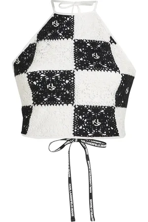 Karl Lagerfeld Gehäkeltes Top