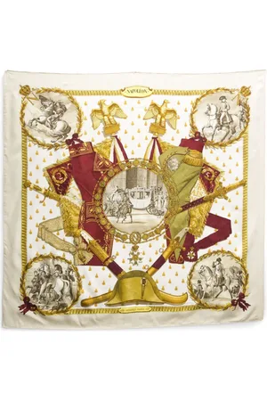 Hermès 1960s Napoleon by Philippe Ledoux Schal