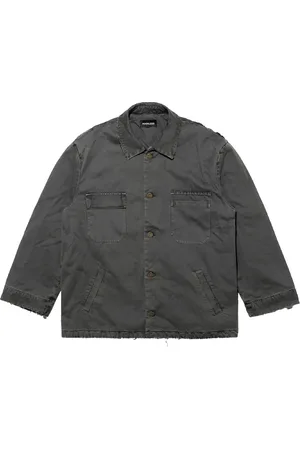 Mainless Jacke in Distressed-Optik