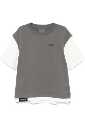 Musium Div. T-Shirt mit Logo-Stickerei