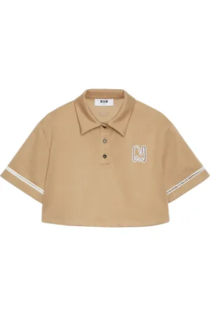 Msgm Poloshirt mit Logo-Print