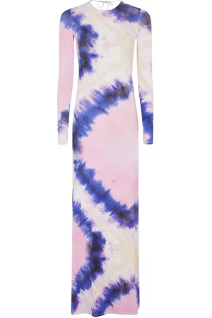 Paco rabanne Kleid mit Batikmuster