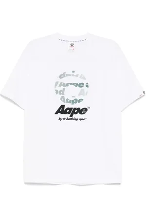 A Bathing Ape T-Shirt mit Logo-Print