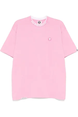 A Bathing Ape T-Shirt mit Moonface-Logo