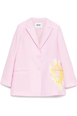 Msgm Blazer mit Blumen-Print