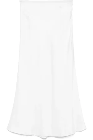 Sandro Midikleid mit Satin-Effekt