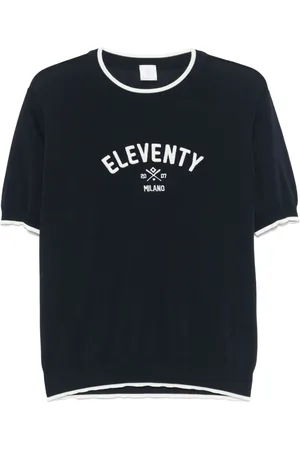 ELEVENTY Gestricktes T-Shirt