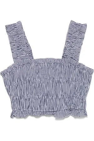 Maje Top mit Vichy-Karo