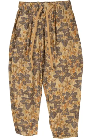 UMA WANG Hose mit Blumen-Print
