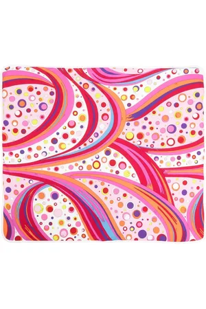 PUCCI Junior Decke mit Marmo-Print