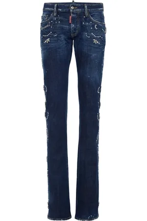 Dsquared2 Strassverzierte Jeans