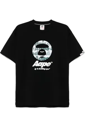 A Bathing Ape T-Shirt mit Logo-Print