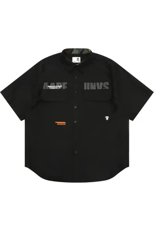 A Bathing Ape Hemd mit Logo-Print