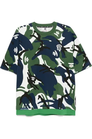 A Bathing Ape T-Shirt mit Logo-Patch