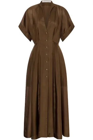 Serafini Midikleid aus Seide
