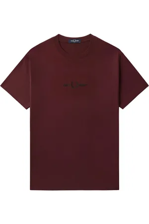 Fred Perry T-Shirt mit Logo-Stickerei