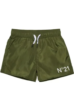 Nº21 Badeshorts mit Logo-Print