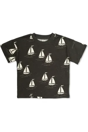 Mini Rodini Sailing Boats T-Shirt