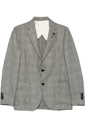 LARDINI Sakko mit Prince-of-Wales-Karo