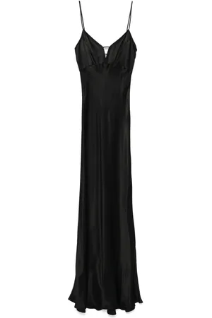 Twin-Set Maxikleid aus Satin