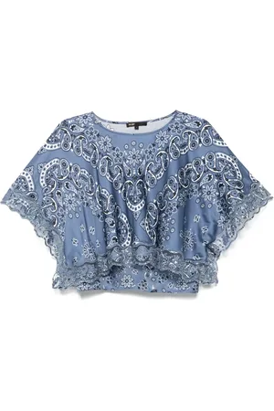 Maje Bluse mit Bandana-Print