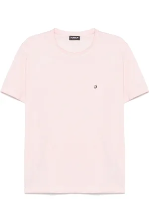 Dondup T-Shirt mit rundem Ausschnitt