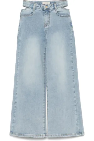 Twin-Set Jeans mit weitem Bein