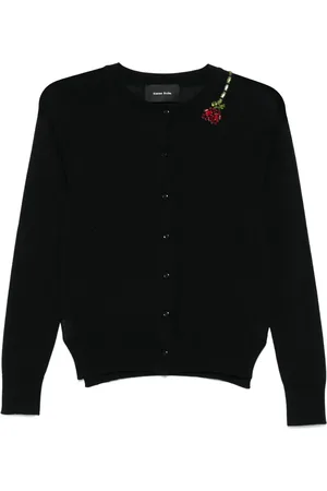 Simone Rocha Cardigan mit Blumenverzierung