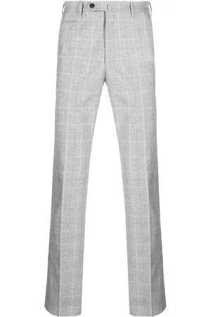 corneliani Straight-Leg-Hose mit Gittermuster
