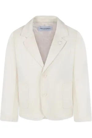 Trussardi Sakko mit Logo-Stickerei