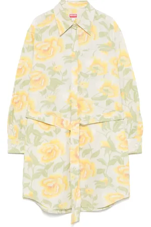 Kenzo Peonies Minikleid