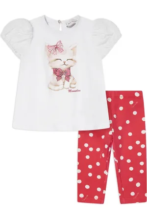 MONNALISA Hosen-Set aus Baumwolle