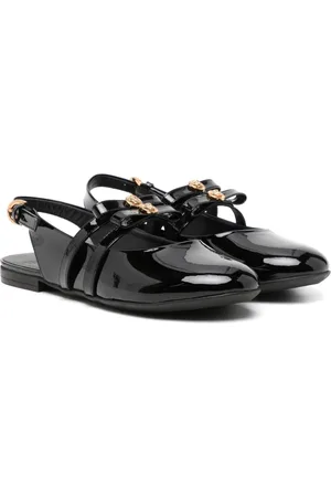 VERSACE Ballerinas aus Leder