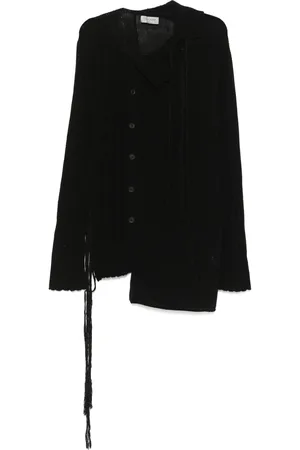 YOHJI YAMAMOTO Asymmetrischer Cardigan