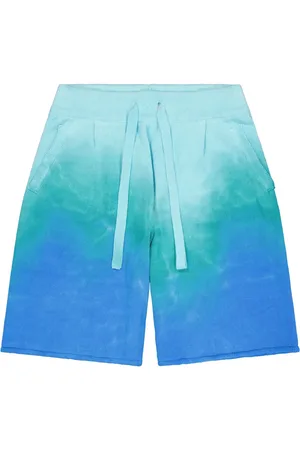 LANEUS Shorts mit Batikmuster