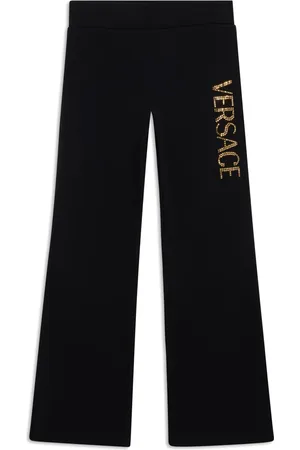 VERSACE Jogginghose mit Logo-Verzierung