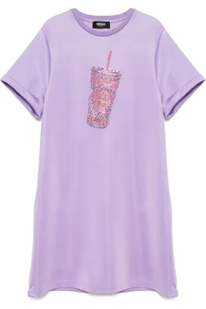 VERSACE Kleid mit kurzen Ärmeln