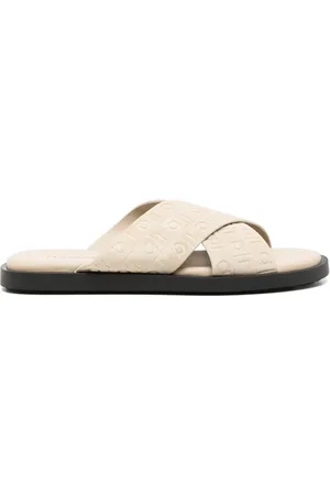 Salvatore Ferragamo Sandalen mit Logo-Prägung