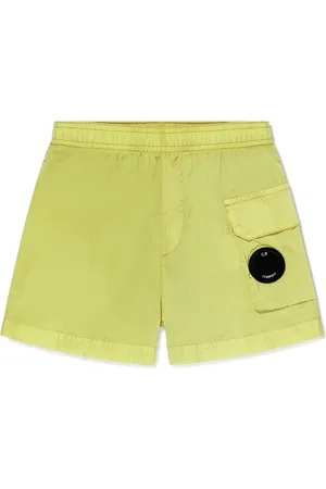 C.P. Company Shorts mit Lens-Applikation