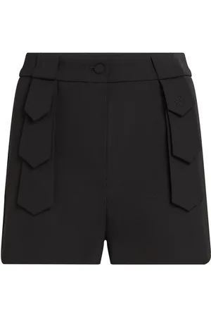 Karl Lagerfeld Shorts mit Kontrasteinsätzen