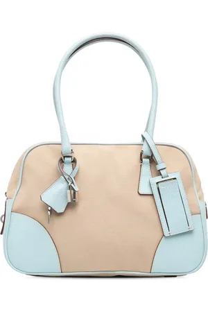 Prada 2010-2024 Canapa Bauletto Handtasche aus Canvas