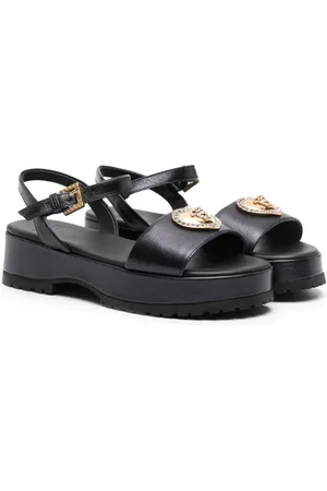 VERSACE Sandalen mit Medusa-Schild
