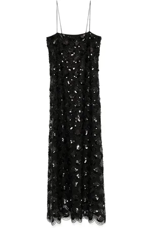 ROTATE Maxikleid mit Pailletten