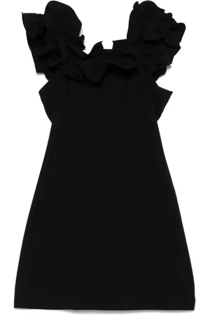 ROTATE Minikleid mit Rüschendetail