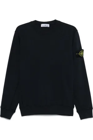 Stone Island Sweatshirt mit Kompass-Patch