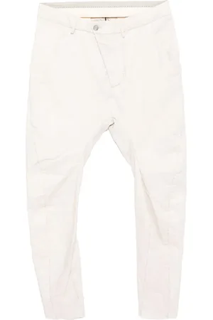 MASNADA Hose mit Knittereffekt