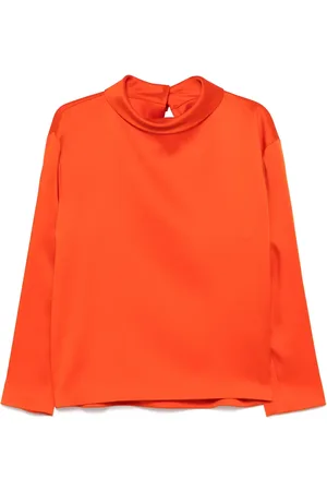 Carven Klassische Satinbluse